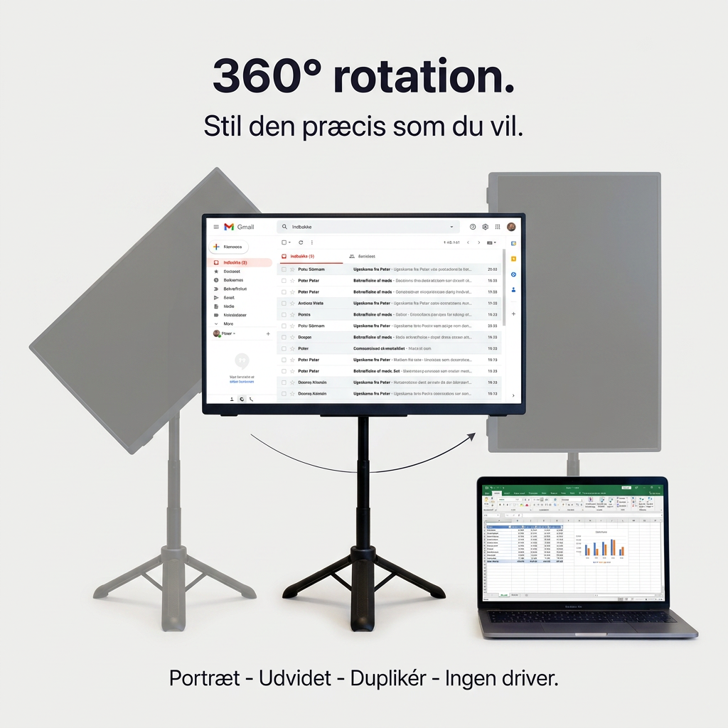 Bærbar Skjerm Flex Pro – 16"