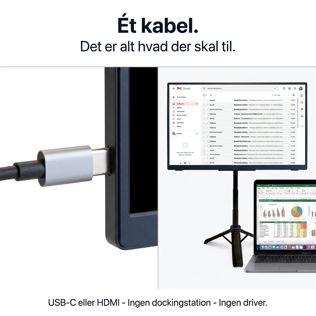 Bærbar Skjerm Flex Pro – 16"