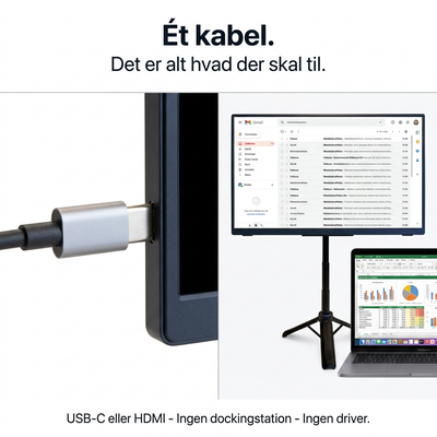 Bærbar Skjerm Flex Pro – 16"
